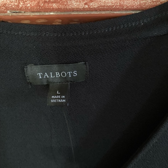 Talbots long black dress - Picture 3 of 5